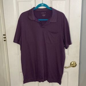 Van Heusen purple‎ golf shirt, size large